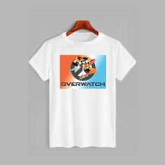 Акція на Футболка бавовняна довга чоловіча Likey Overwatch M150-1624 M Біла від Rozetka