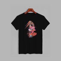 Акція на Футболка бавовняна довга чоловіча Likey Girl M150-0132 XXL Чорна від Rozetka
