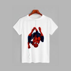 Акция на Футболка Likey Spider Man M150-0607 S Біла от Rozetka