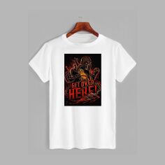Акція на Футболка бавовняна довга чоловіча Likey Mortal Kombat Scorpion M150-1621 XXL Біла від Rozetka