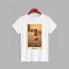 Акція на Футболка бавовняна довга чоловіча Likey Ерудит M150-0903 3XL Біла від Rozetka