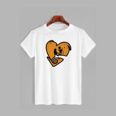 Акція на Футболка бавовняна довга чоловіча Likey Хеловін Heart M150-2339 XL Біла від Rozetka