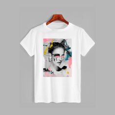 Акція на Футболка бавовняна довга чоловіча Likey Кохання M150-0914 3XL Біла від Rozetka