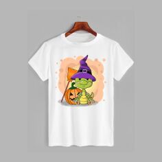 Акція на Футболка бавовняна довга чоловіча Likey Halloween M150-2314 L Біла від Rozetka