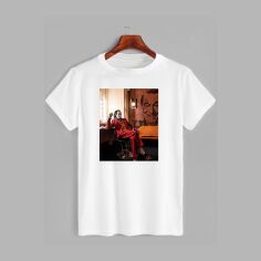 Акція на Футболка бавовняна довга чоловіча Likey Джокер M150-2716 3XL Біла від Rozetka