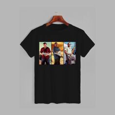 Акція на Футболка бавовняна довга чоловіча Likey GTA 5 M150-2513 3XL Чорна від Rozetka