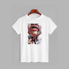 Акція на Футболка бавовняна довга чоловіча Likey Breathing - Дихання M150-0128 3XL Біла від Rozetka