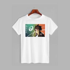 Акція на Футболка бавовняна довга чоловіча Likey Overwatch M150-1623 XS Біла від Rozetka
