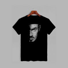 Акція на Футболка бавовняна довга чоловіча Likey George Michael M150-0407 S Чорна від Rozetka