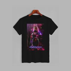 Акція на Футболка бавовняна довга чоловіча Likey Cyberpunk 2077 M150-2509 L Чорна від Rozetka