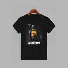 Акція на Футболка бавовняна довга чоловіча Likey The Mandalorian M150-2560 S Чорна від Rozetka