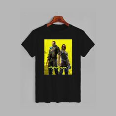 Акція на Футболка бавовняна довга чоловіча Likey Cyberpunk 2077 M150-2505 S Чорна від Rozetka