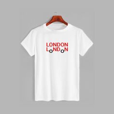 Акція на Футболка бавовняна довга чоловіча Likey London M150-1905 XL Біла від Rozetka