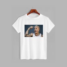 Акція на Футболка бавовняна довга чоловіча Likey Keith Flint M150-0410 3XL Біла від Rozetka