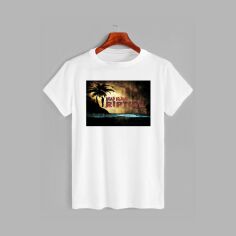 Акція на Футболка бавовняна довга чоловіча Likey Dead Island M150-1605 3XL Біла від Rozetka
