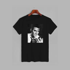 Акція на Футболка бавовняна довга чоловіча Likey Elvis Presley M150-0405 XXL Чорна від Rozetka