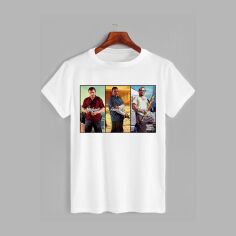 Акція на Футболка бавовняна довга чоловіча Likey GTA 5 M150-2513 3XL Біла від Rozetka