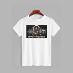 Акція на Футболка бавовняна довга чоловіча Likey Overwatch M150-1649 3XL Біла від Rozetka