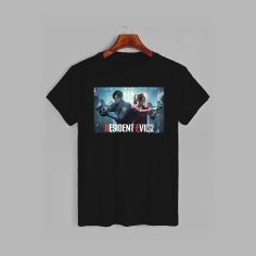 Акція на Футболка бавовняна довга чоловіча Likey Resident Evil M150-1627 XXL Чорна від Rozetka