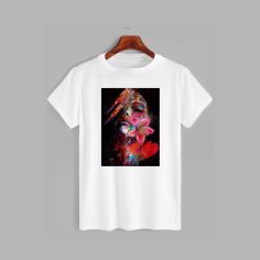 Акція на Футболка бавовняна довга чоловіча Likey Girl M150-0132 3XL Біла від Rozetka