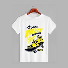 Акція на Футболка бавовняна довга чоловіча Likey Skate M150-1739 M Біла від Rozetka