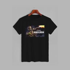 Акція на Футболка бавовняна довга чоловіча Likey The Mandalorian M150-2565 L Чорна від Rozetka