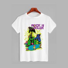 Акция на Футболка Likey Rock`n roller M150-1737 3XL Біла от Rozetka