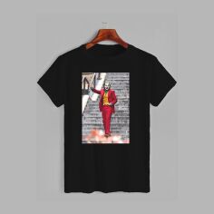 Акція на Футболка бавовняна довга чоловіча Likey Джокер M150-2714 3XL Чорна від Rozetka