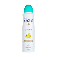 Акция на Антиперспірант-спрей Dove Advanced Care Go Fresh Pear & Aloe Vera Scent з ароматом груші та алое вера, жіночий, 150 мл от Eva