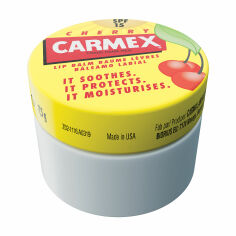 Акція на Бальзам для губ Carmex SPF15 зі смаком вишні, 7.5 г (банка) від Eva