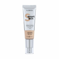 Акція на Тональна основа-сироватка для обличчя LAMEL Make Up Smart Skin Serum Tinted Foundation 402, 35 мл від Eva