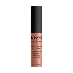 Акція на Рідка матова помада для губ NYX Professional Makeup Soft Matte Lip Cream 09 Abu Dhabi, 8 мл від Eva