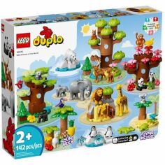 Акция на LEGO 10975 DUPLO Town Дикие животные мира от MOYO