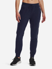 Акция на Спортивні штани жіночі Under Armour Ua Armour Sport Woven Pant-Nvy 1348447-410 XS Темно-сині от Rozetka