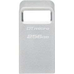 Акция на Накопитель USB 3.2 Kingston 256GB Gen1 DT Micro R200MB/s Metal (DTMC3G2/256GB) от MOYO