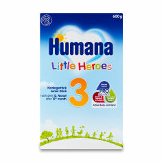 Акція на Молочна суха суміш Humana 3 від 12 місяців, 600 г від Eva