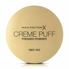 Акція на Компактна пудра для обличчя Max Factor Creme Puff Pressed Powder 53 Tempting Touch, 14 г від Eva