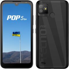 Акція на Tecno Pop 5 Go (BD1) 1/16Gb Dual Aether Black (UA UCRF) від Stylus