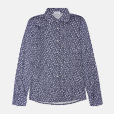 Акція на Сорочка бавовняна чоловіча Pedro del Hierro 4677404-12 S Синя від Rozetka