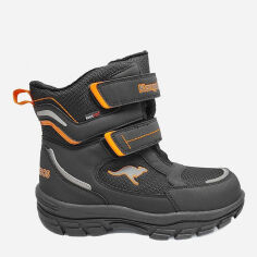 Акція на Дитячі зимові черевики для хлопчика Kangaroos 18954-5080-32 32 Чорний/Полум'яний від Rozetka
