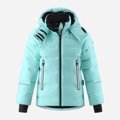 Акція на Дитяча зимова термо лижна куртка для дівчинки Reima Waken 531426-7150 134 см від Rozetka