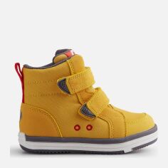 Акция на Дитячі демисезонні черевики для хлопчика Reima Reimatec Patter 569445 2570 20 Темно-жовтий от Rozetka