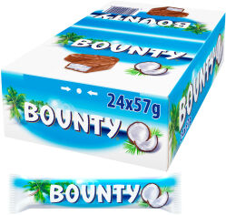 Акція на Упаковка батончиків Bounty 24 шт x 57 г від Rozetka