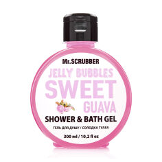 Акція на Гель для душу Mr.Scrubber Jelly Bubbles Sweet Guava, 300 мл від Eva