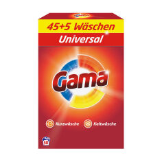 Акція на Пральний порошок Gama Unsversal 50 циклів прання, 3 кг від Eva