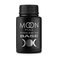 Акція на База-френч Moon Full French Base UV/LED, 15 світло-сірий з шимером, 30 мл від Eva