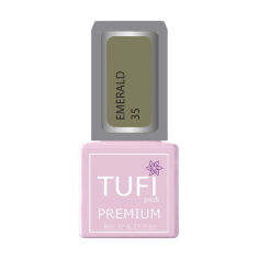 Акция на Гель-лак для нігтів Tufi Profi Premium Emerald 35 Незрілий горіх, 8 мл от Eva