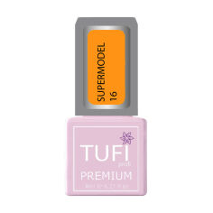 Акція на Гель-лак для нігтів Tufi Profi Premium Supermodel 16 Адріана неоновий, 8 мл від Eva