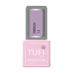 Акція на Гель-лак для нігтів Tufi Profi Premium French 12 Ліловий, 8 мл від Eva