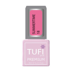 Акція на Гель-лак для нігтів Tufi Profi Premium Summertime, 18 Амарантовий, 8 мл від Eva